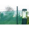 Árnyékoló háló medence köré és kerítésre, LIGHTTEX 1,5x50m zöld színben, 80% árnyékolás