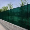Árnyékoló háló medence mellé, kerítésre, MEDIUMTEX 1x10m zöld 90% árnyékolás