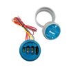 Hunter Bluetooth vezérlő NODE-BT-100 - elemes, PGV101G-B BSP mágnesszeleppel, 1 körös, kültéri, okos öntözőrendszer