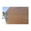 BROWNTEX árnyékoló háló medencefedéshez és kerítéshez, 2x10m, barna, 90% takarás