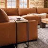 ModernHome loft laptopasztal fém vázzal, oldalasztal