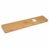 ModernHome fém ágy 190x200 cm, ágyráccsal és fejtámlával, fekete, minimalista