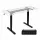 ModernHome elektromos íróasztalváz, magasságállítható 72-120 cm, max. 160 cm asztallaphoz, fekete