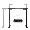 ModernHome elektromos íróasztalváz, magasságállítható 72-120 cm, max. 160 cm asztallaphoz, fekete