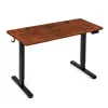 ModernHome elektromos állítható magasságú íróasztal 140x60 cm, distressed oak, 72-118 cm