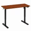 ModernHome elektromos állítható magasságú íróasztal 140x60 cm, distressed oak, 72-118 cm