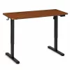 ModernHome elektromos, magasságállítható íróasztal 120x60 cm, 72-118 cm, sötét tölgy