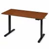 ModernHome elektromos, magasságállítható íróasztal 120x60 cm, 72-118 cm, sötét tölgy