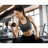 MOVEPRO hatszögletű kézisúlyzó szett 2x3 kg fekete fitnesshez