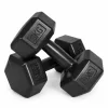 MOVEPRO hatszögletű kézisúlyzó szett 2x3 kg fekete fitnesshez