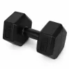MOVEPRO hatszögletű kézisúlyzó szett 2x4 kg, fekete