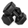 MOVEPRO hatszögletű kézisúlyzó szett 2x4 kg, fekete