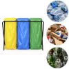 MultiGarden szelektív hulladékgyűjtő állvány 3x120 literes, 3 állásos