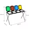 MultiGarden szelektív hulladékgyűjtő állvány 4x120 literes, 4 állásos