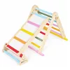 ECOTOYS LUNA fa Montessori mászóka gyerekeknek létrával és egyensúlyozóval