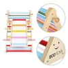 ECOTOYS LUNA fa Montessori mászóka gyerekeknek létrával és egyensúlyozóval
