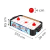 ECOTOYS légpárnás air hockey asztal gyerekeknek, 58 cm, kiegészítőkkel
