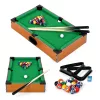 ECOTOYS mini biliárdasztal gyerekeknek, 50x30 cm, kiegészítőkkel