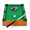 ECOTOYS mini biliárdasztal gyerekeknek, 50x30 cm, kiegészítőkkel