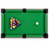 ECOTOYS mini biliárdasztal gyerekeknek, 50x30 cm, kiegészítőkkel