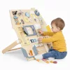 ECOTOYS nagy fa szenzoros busy board gyerekeknek, oktató foglalkoztató tábla XL