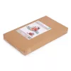 ECOTOYS fa 2 az 1-ben tűzoltóállomás garázs szett járművekkel és figurákkal, 2 szintes