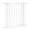 ECOTOYS fehér acél biztonsági rács lépcsőhöz és ajtónyíláshoz 75-83 cm