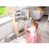 ECOTOYS fa játékkonyha gyerekeknek kiegészítőkkel
