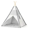 ECOTOYS gyerek játszósátor teljes padlóval tipi wigwam kialakítással