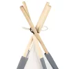 ECOTOYS gyerek játszósátor teljes padlóval tipi wigwam kialakítással