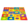 ECOTOYS EVA habszivacs oktató játszószőnyeg puzzle, 20 részes, 148x119 cm