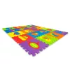 ECOTOYS EVA habszivacs oktató játszószőnyeg puzzle, 20 részes, 148x119 cm