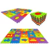 ECOTOYS EVA habszivacs oktató játszószőnyeg puzzle, 20 részes, 148x119 cm