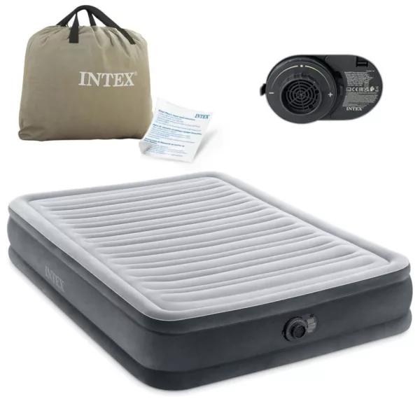 INTEX dupla matrac automata pumpával 191x137cm