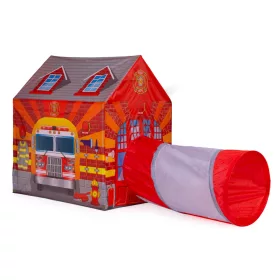 IPLAY gyerek játszósátor alagúttal, tűzoltóház