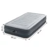 INTEX egyszemélyes felfújható matrac beépített pumpával 191x99 cm 67766ND