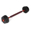 MOVEPRO állítható súlyzó- és rúdszett 2x15 kg, 30 kg rúd