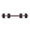 MOVEPRO állítható súlyzó- és rúdszett 2x15 kg, 30 kg rúd