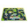 IPLAY gyerek habszivacs puzzle játszószőnyeg városi utcák és utak mintával