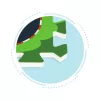 IPLAY gyerek habszivacs puzzle játszószőnyeg városi utcák és utak mintával