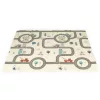 ECOTOYS kétoldalas, összecsukható hab játszószőnyeg táskával 178x198 cm