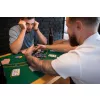 MULTISTORE póker és blackjack készlet 500 zsetonnal, 2 pakli kártyával, dobókockákkal, zárral ellátott kofferben
