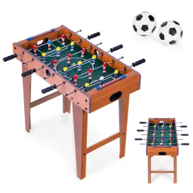 ECOTOYS fa asztali csocsó 69x35 cm gyerekeknek