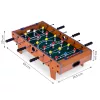 ECOTOYS mini asztali csocsó fából, 70x35 cm
