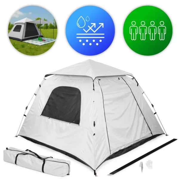 MultiGarden pop-up kempingsátor 4 személyes, iglu, 1500 mm vízálló