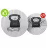 INTEX dupla légágy fejtámlával 203x183x25 cm 64144