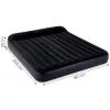 INTEX dupla légágy fejtámlával 203x183x25 cm 64144
