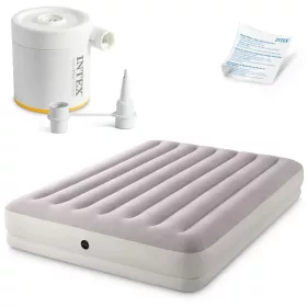   INTEX dupla légágy elektromos pumpával 203x152x30 cm 64179
