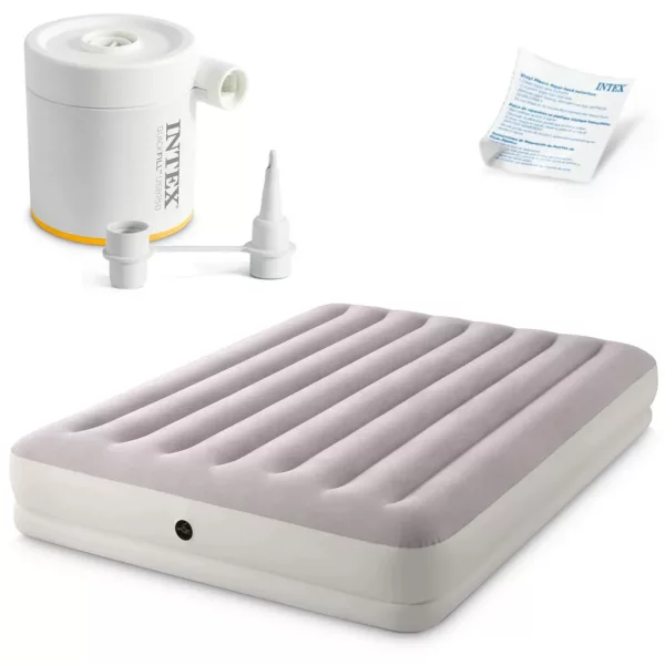 INTEX dupla légágy elektromos pumpával 203x152x30 cm 64179