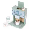 ECOTOYS fa játék kávéfőző barista szett gyerekeknek, 8 részes